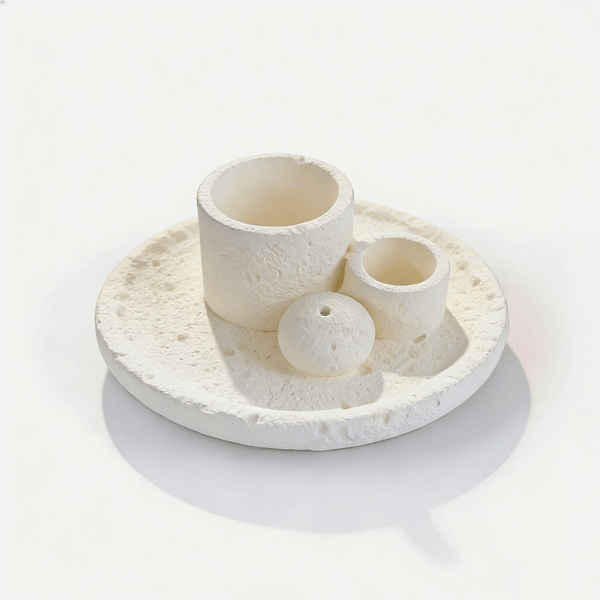 Plain Rock Texture Incense Tray