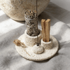 Plain Rock Texture Incense Tray