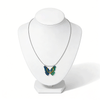 Lacquer Butterfly Necklace