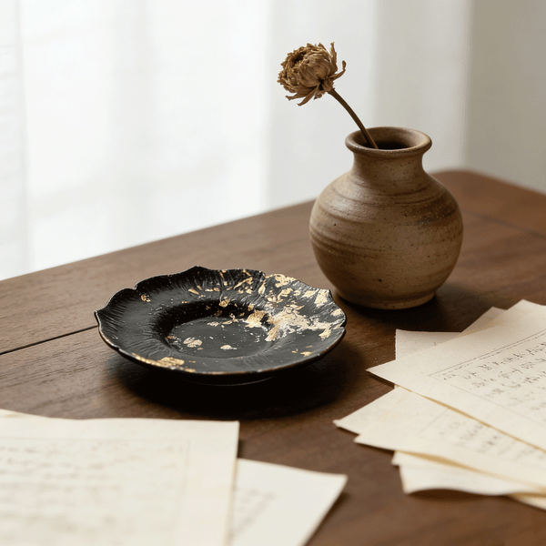 Lacquer Lotus Saucer