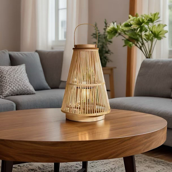 Bamboo Series Handmade Bamboo and Wood Wind Lights