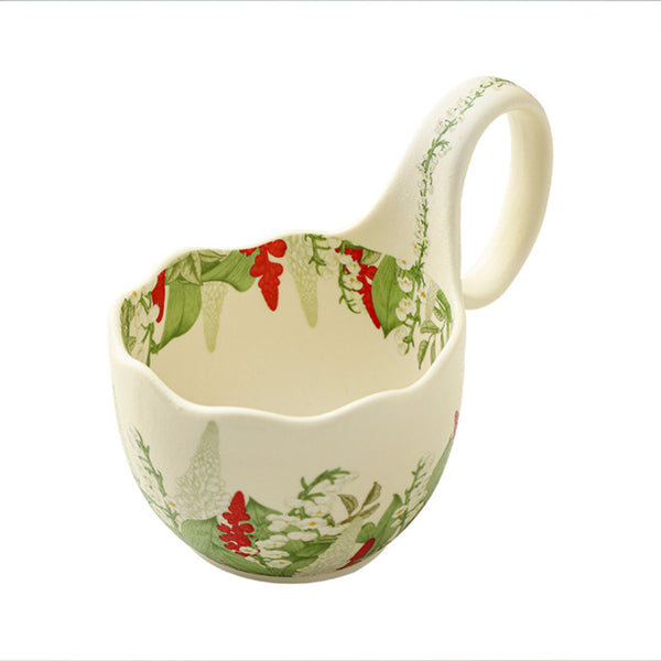 Handheld Ceramic Fruit Basket