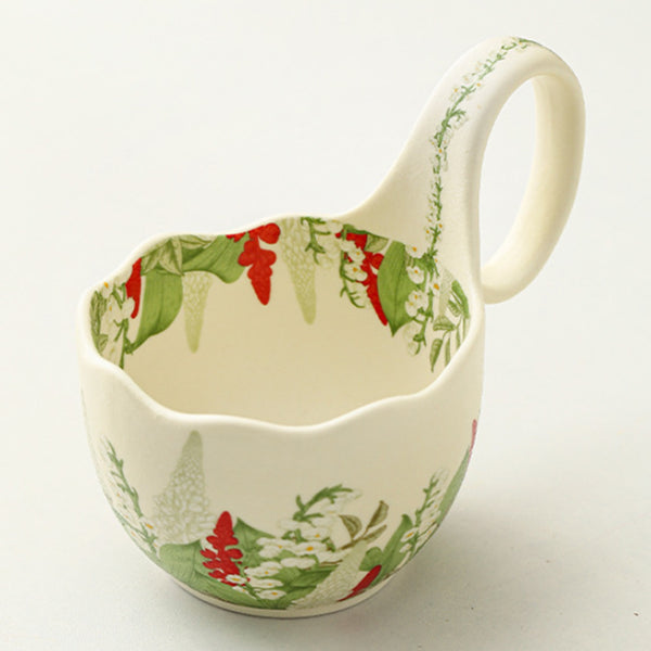 Handheld Ceramic Fruit Basket