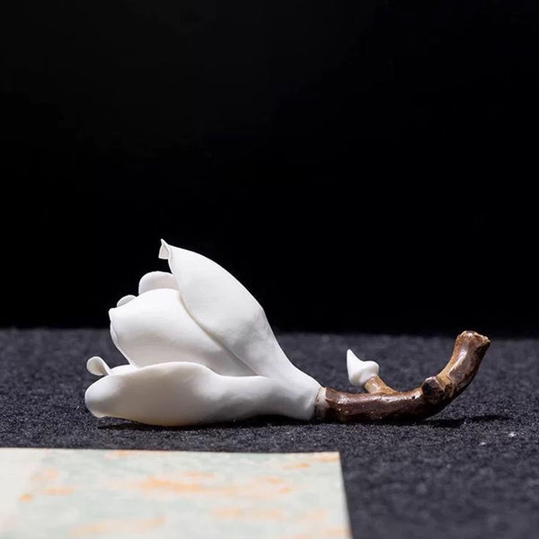 Magnolia Flower Incense Stick Holder