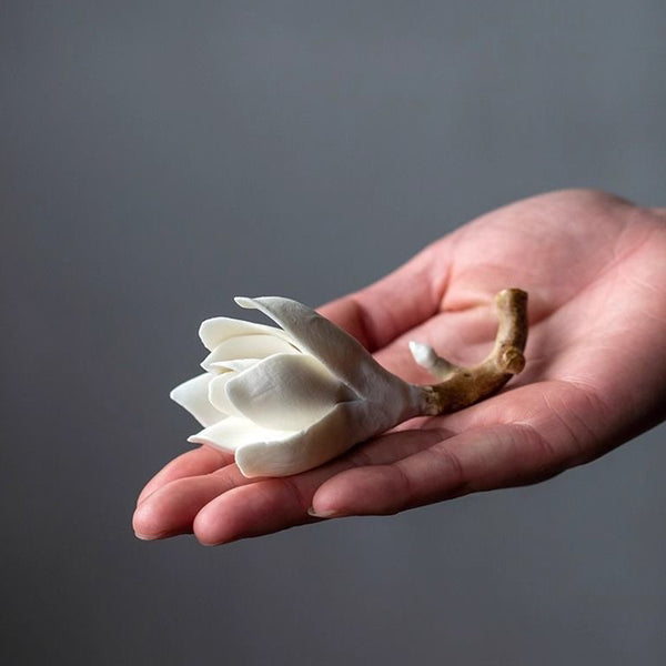 Magnolia Flower Incense Stick Holder