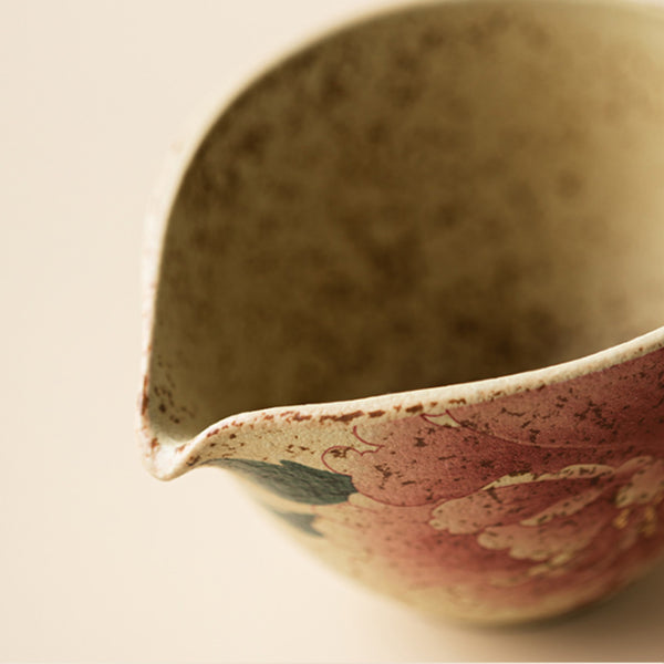 Glaze Variation Celadon Firestone Red Goblet