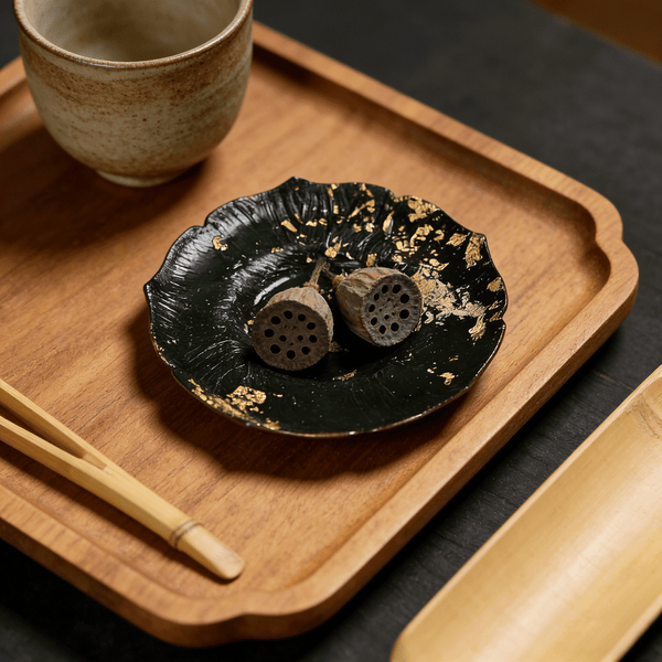 Lacquer Lotus Saucer