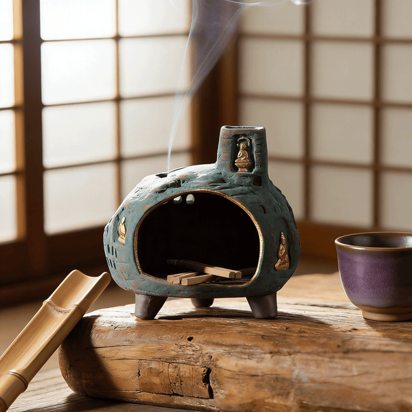 Dunhuang Grottoes Candle Holder Incense Burner