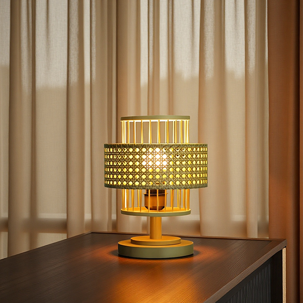 Bamboo Weaving Light Language Series Lamp