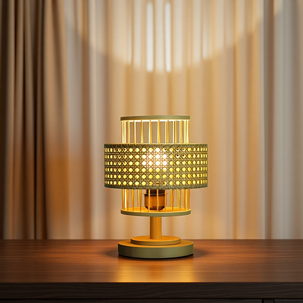Bamboo Weaving Light Language Series Lamp