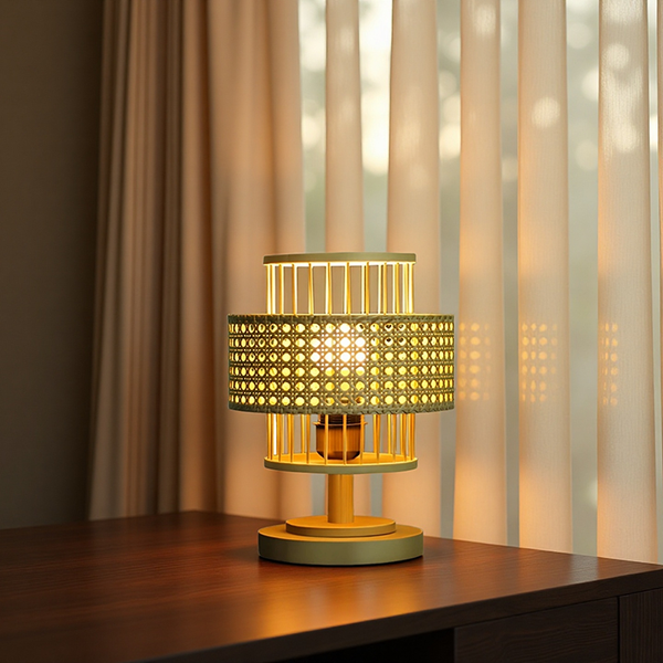 Bamboo Weaving Light Language Series Lamp