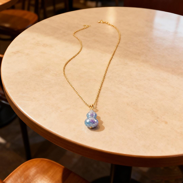 Inlaid Mother-of-Pearl Necklace