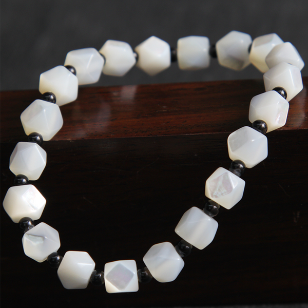 Inlaid Mother-of-Pearl Wristband