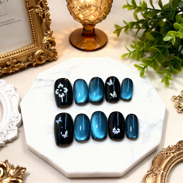 Inlaid Mother-of-Pearl Wearable Nails