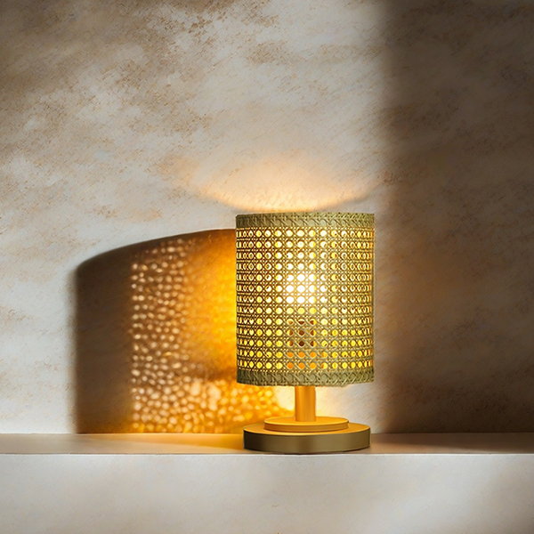 Bamboo Weaving Light Language Series Lamp