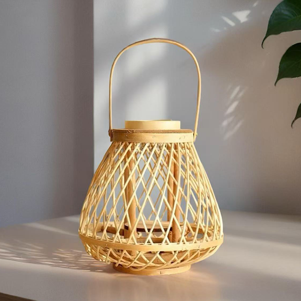 Bamboo Series Handmade Bamboo and Wood Wind Lights