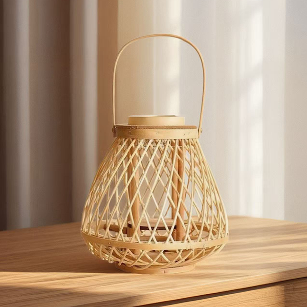 Bamboo Series Handmade Bamboo and Wood Wind Lights