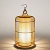 Bamboo Weaving Light Language Series Lamp