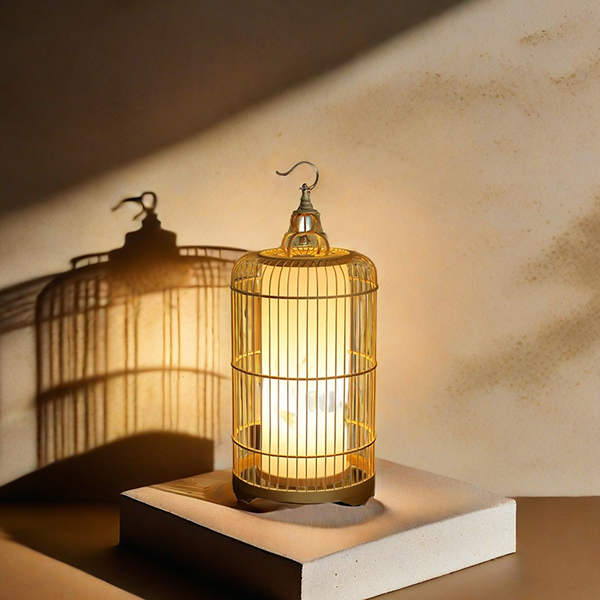 Bamboo Weaving Light Language Series Lamp