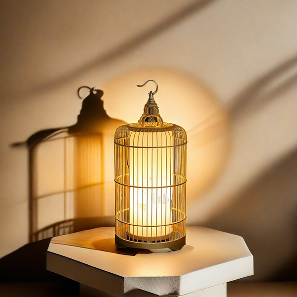Bamboo Weaving Light Language Series Lamp