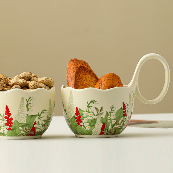 Handheld Ceramic Fruit Basket