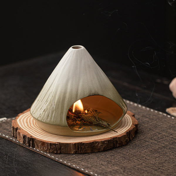 Fuji Mountain Incense Burning Stove