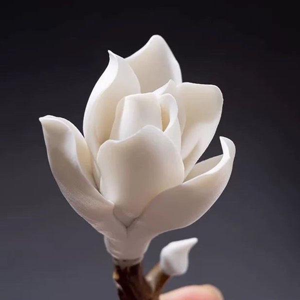 Magnolia Flower Incense Stick Holder