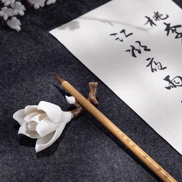 Magnolia Flower Incense Stick Holder