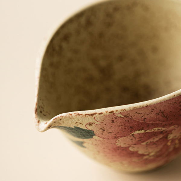 Glaze Variation Celadon Firestone Red Goblet