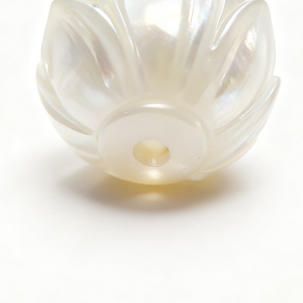 Ancient Fish Bone Lotus Beads