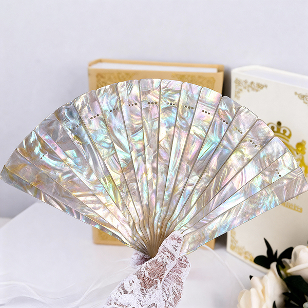 Inlaid Mother-of-Pearl Fan