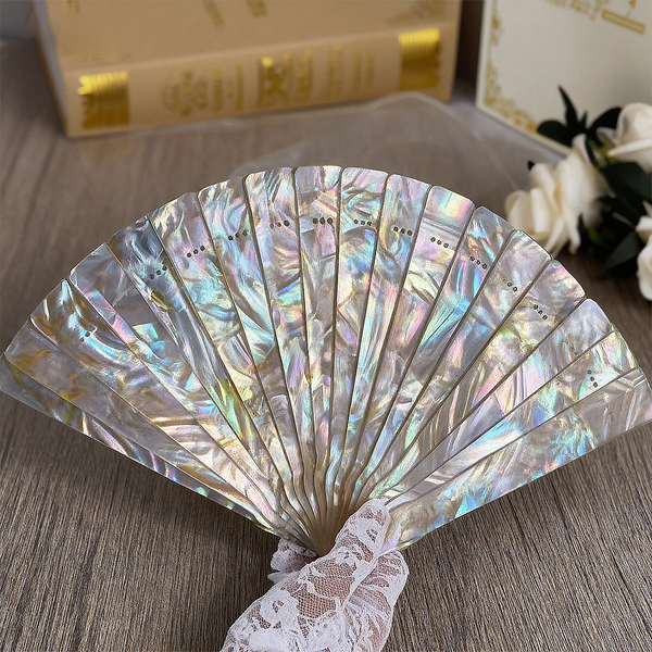 Inlaid Mother-of-Pearl Fan