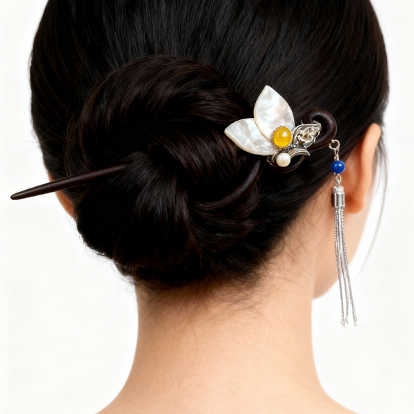 High-End Mother-of-Pearl Hairpin