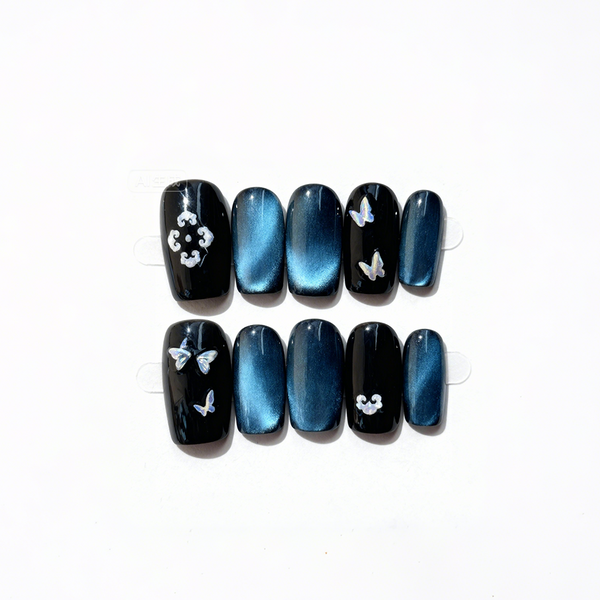 Inlaid Mother-of-Pearl Wearable Nails