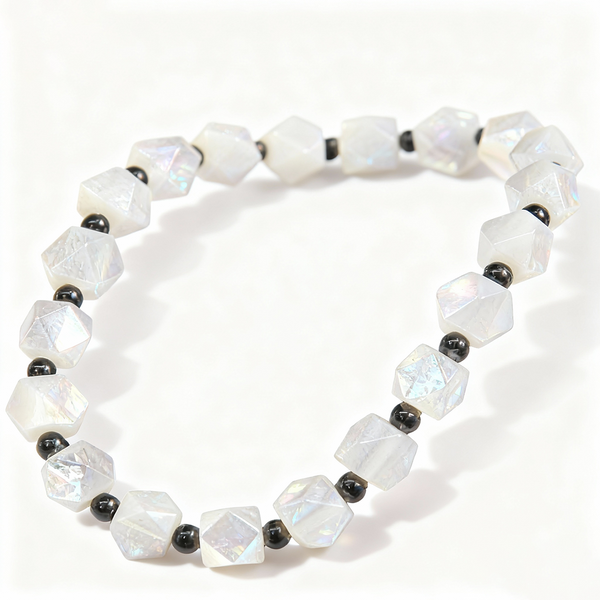 Inlaid Mother-of-Pearl Wristband