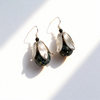 Retro Inlaid Mother-of-Pearl Earrings